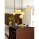 Halo Design Stockholm Pendel Ø18 Marble Brown