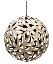 David Trubridge - Floral Pendel Ø120 Svart 1 Side