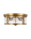 Alec Flush Mount Brass