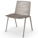 Fast Zebra spisestol Pearly Gold