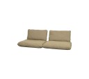 Cane-line Sticks dynsett Turmeric yellow Til 2-seters sofa Gul
