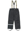 Mikk Line Black Uni Snow Pant Solid 122