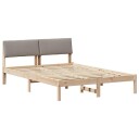  Sengestamme Brun og taupe 140 x 190 cm Heltre furu