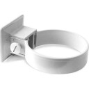 Plastmo plastrørholder Ø110mm hvit