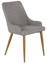 Venture Design Plaza spise stol Grå Textil/natur Grå