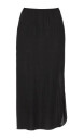 Damella Long Waist Slip Svart viskose 44 Dame