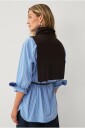 Ellos Collection - Pologenser med falsk hals - Brun