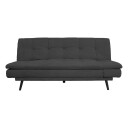 Sovesofa HOME4YOU Roxy 189x88x91 cm Mørk grå   Mørk grå