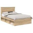  Sengestamme med hodegjerde Sonoma 120 x 190 cm Massiv furu