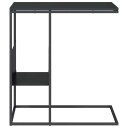 vidaXL Sidebord svart 55x36x59,5 cm konstruert tre