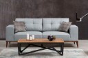 Jonnesha 3 Seter Sofa   Grå