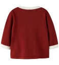 Name It Nbfralbo Strikket Cardigan Rød Dahlia 86