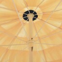 vidaXL Strandparasoll naturell 240 cm Hawaii-stil