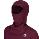 Aclima Warmwool Hood Sweater Children Fig/beige Melange 158/164 cm