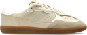 ALOHAS Tb.490 Rife Grain Black & White Leather Sneakers Brown 37