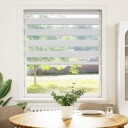 Sebragardin hvit 110x150 cm stoff bredde 105,9 polyester
