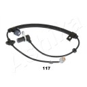 Sensor, ABS ASHIKA 151-01-117