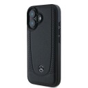 Karl Lagerfeld Mercedes Mehcp16marmbk Iphone 16 Plus 6.7" Czarny/Black Hardcase Leather Urban