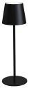 Platinet 45925 Bordlampe   LED   Oppladbar   Sort   HÃ¸yde: 37 cm