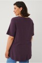 Ellos Plus collection   V formet topp   Lilla
