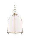 Eldridge taklampe antikk messing