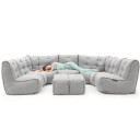Mod 6 Lounge Max Modulsofa Keystone Gray