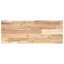 vidaXL Flytende hylle 100x30x2 cm ubehandlet heltre akasie