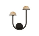 Pedra 15" vägglampa vänster brons