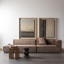 Sidebord Breno 30 cm - Mørk brun