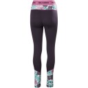 Helly Hansen Dame Lifa Merino Mellomvekt Stilongs Med Mønster Lilla S LillaS