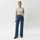 Ninepine Dame Jeans Blå 2XS L30,