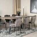 Furniture/Fashion Spisegruppe furniture/fashion Madde med 6 Limhamn Light Stoler GR19200