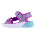 Skechers Sandaler m. Lys   Jenter Mermaid Drømmer   m. Lys   Lav   Skechers   28   Sandals Blå Lilla