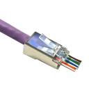 MicroConnect Modular Easy Connect FTP CAT6 RJ45 nettverksplugg 50 Stykk. i en pose. 1 Stykk SEN KON506 50EZ