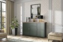 Ivreri Sideboard 42x160 cm - Khaki/Natur