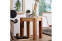 Sidebord Wohnling massivt tre 35x35cm med trebente bein, landlig stil Akasie - Akasie
