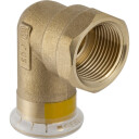 22 mm x 3/4" vinkel CUG 90° pipe/pipe Mapress