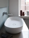 Duravit Luv Toppmontert servant 600x400 mm, Grå Matt