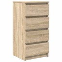  Skjenk sonoma eik 37,5x35x76 cm konstruert tre