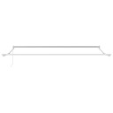  Innvendbar Markise Hvit 400 × 300 cm Aluminium