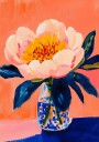 Blooming Vibrance Poster Plakat / 21x30cm