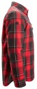 Snickers Workwear Skjorte 8522-1604 Rød/Svart S