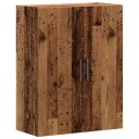  Veggmontert skap gammelt tre 69,5x34x90 cm 8721158445353