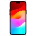 iPhone 15 Plus Nillkin Super Frosted Shield Pro Hybrid-deksel Svart