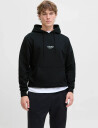 Jack & Jones Jjesoho Sweat Hood Noos - Black - L