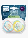 Philips Avent Ultra Air Smokk Natt 18+ mnd Gul/Blå 2 stk