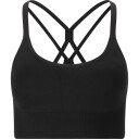 Athlecia V2 Seamless Light Support Sports BH Dame Svart L/XL