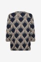 Soyaconcept - Bluse Sc-Felicity Aop 555 - Blå