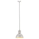 vidaXL Hengelampe 25 W sølv rund 28,5 cm E27