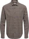 ONLY & SONS Onsalon Ls Slim Shirt Frml   FALCON   XS